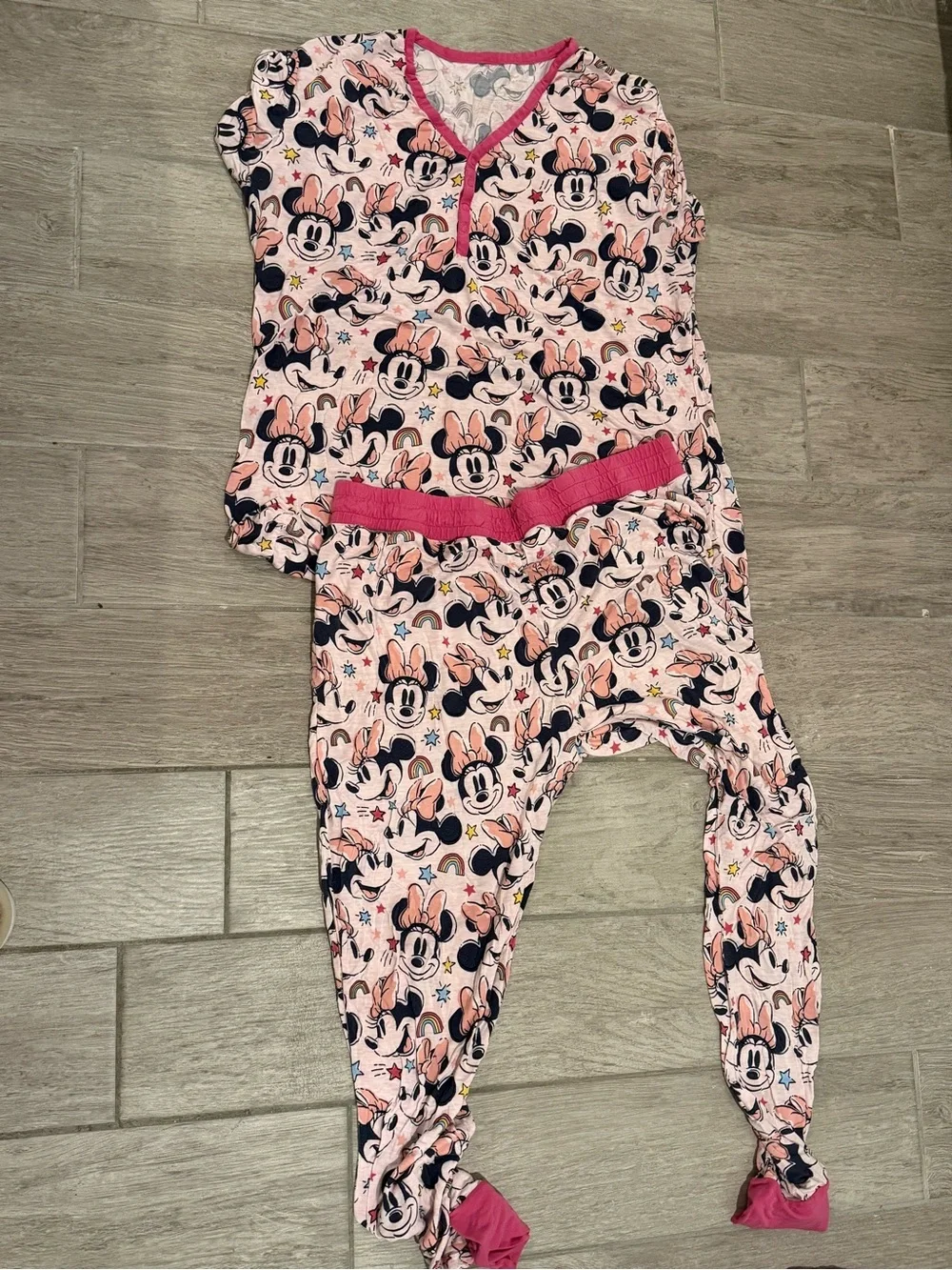 Woman’s little sleepies Minnie Mouse XL set
